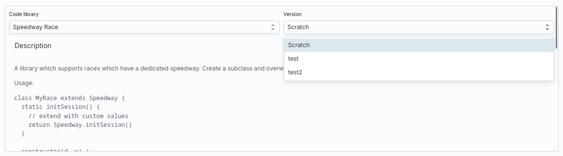 Evaluation library